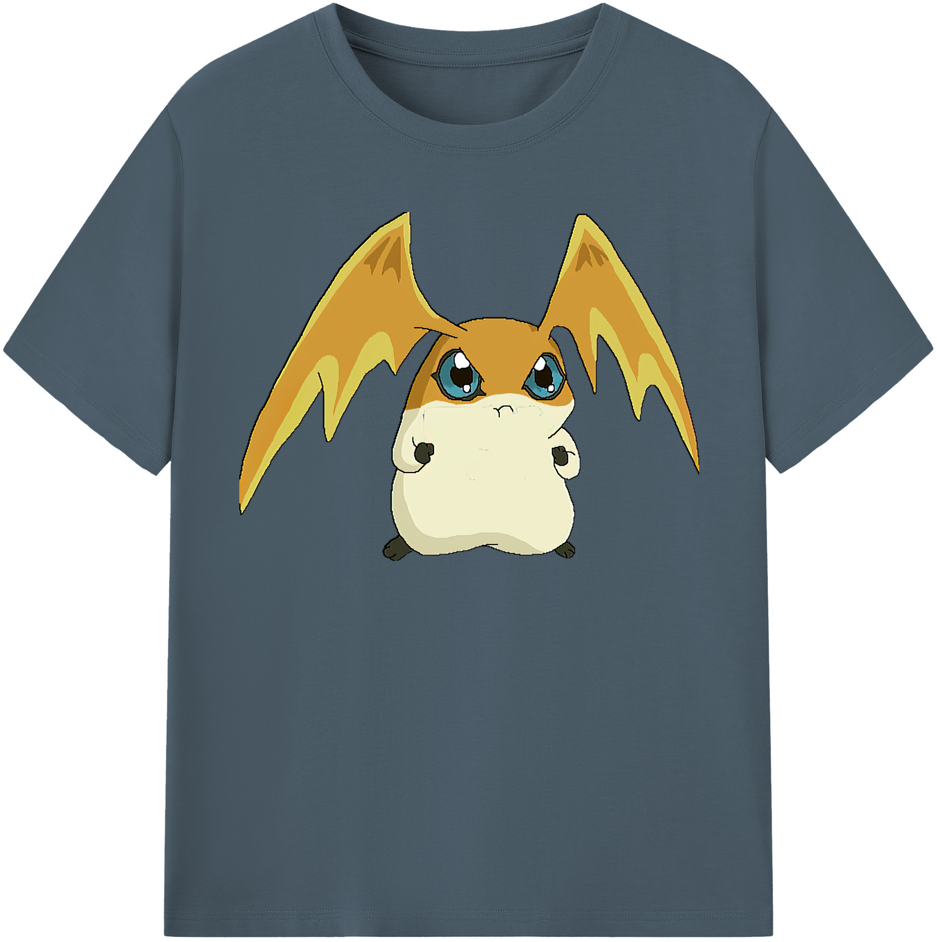 （画像用） Digimon デジタルモンスター/デジモン 綿100％半袖Tシャツ（フロントプリント）